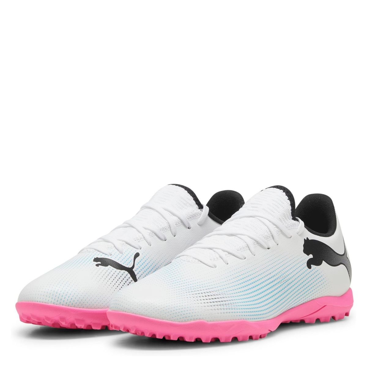 PUMA - Future 7 Play Tt Zapatilla Baby Fútbol Hombre Blanco Puma