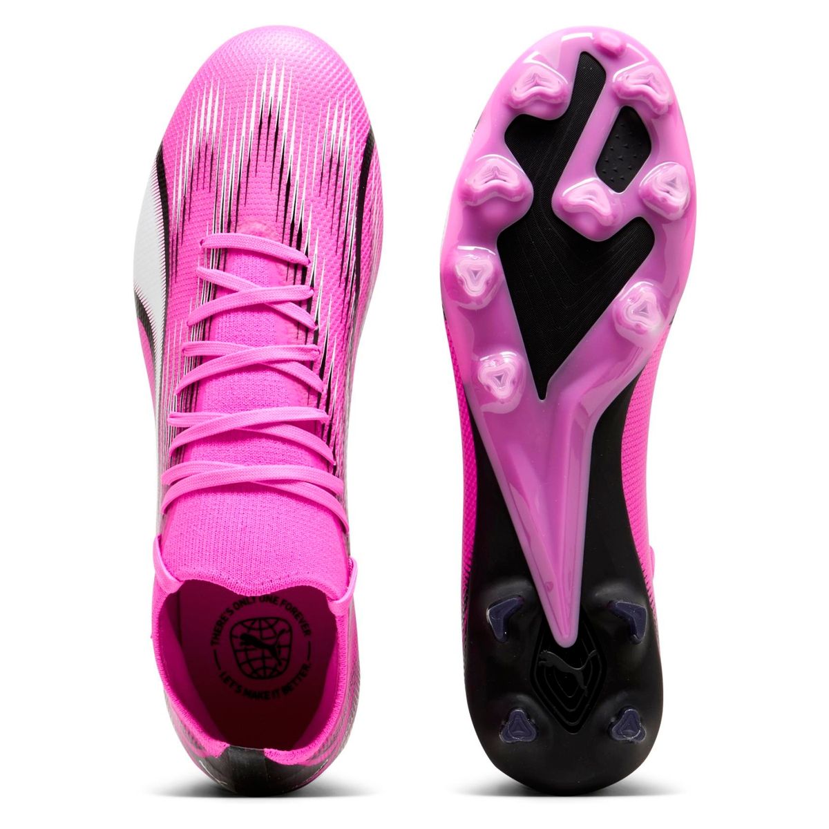 PUMA - Ultra Match FG/AG Zapatilla Fútbol Hombre Rosado Puma