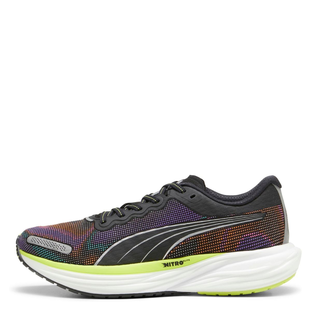 PUMA - Deviate Nitro Zapatilla Running Hombre Negro Puma