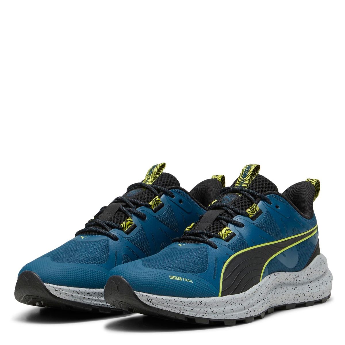PUMA - Reflect Lite Trail Zapatilla Running Hombre Azul Puma