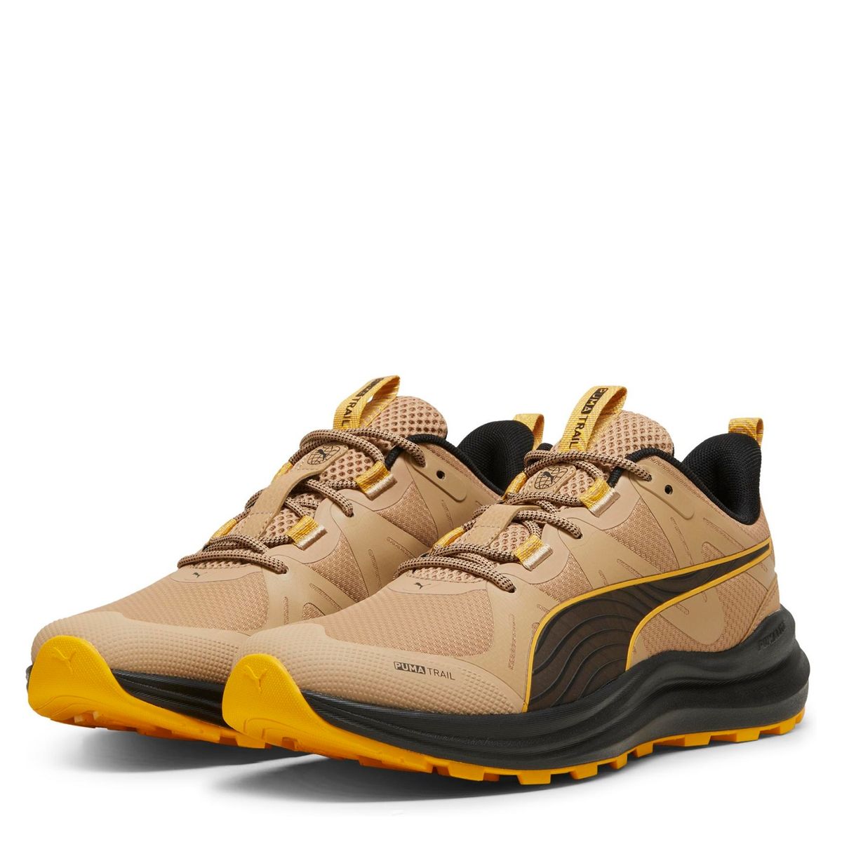 PUMA - Reflect Lite Trail Zapatilla Deportiva Escalada Hombre Cafe Puma