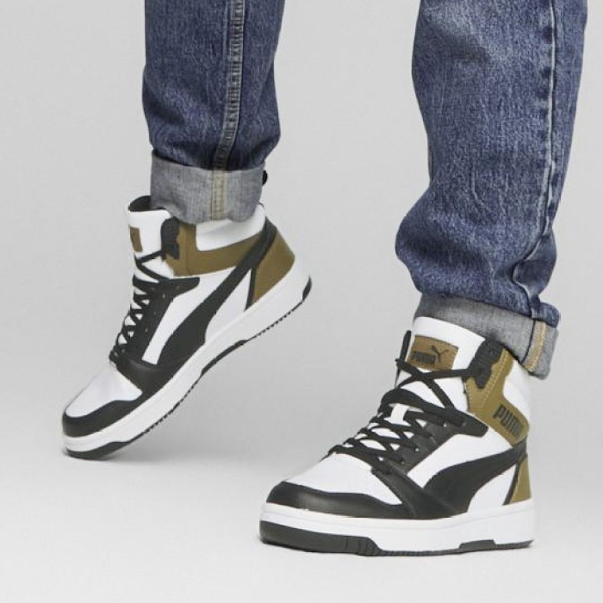 PUMA - Rebound V6 Zapatilla Urbana Hombre Blanco Puma