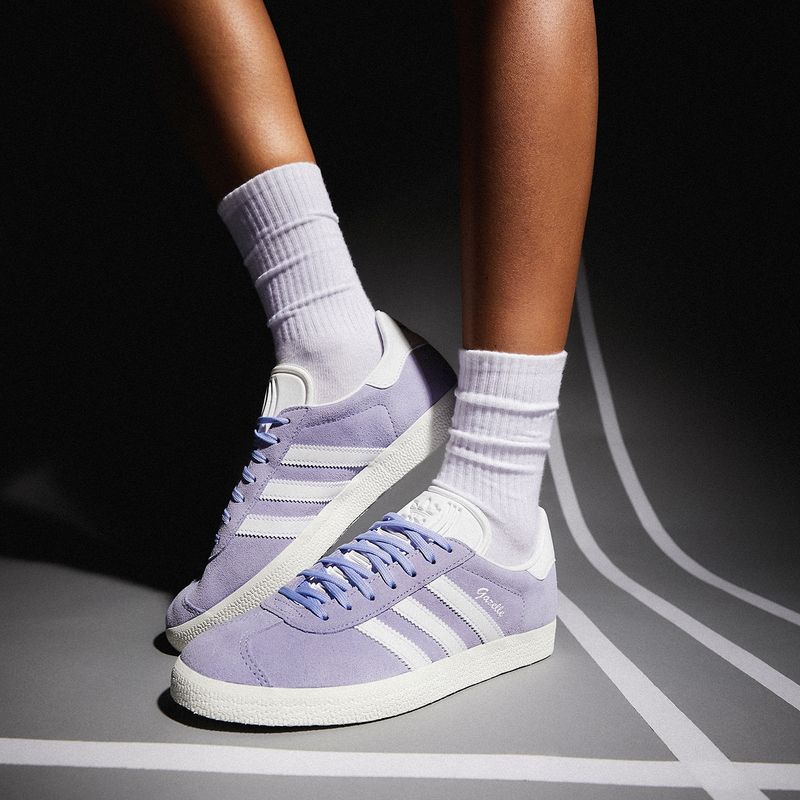 ADIDAS ORIGINALS - Gazelle Zapatilla Urbana Mujer Morado Adidas Originals