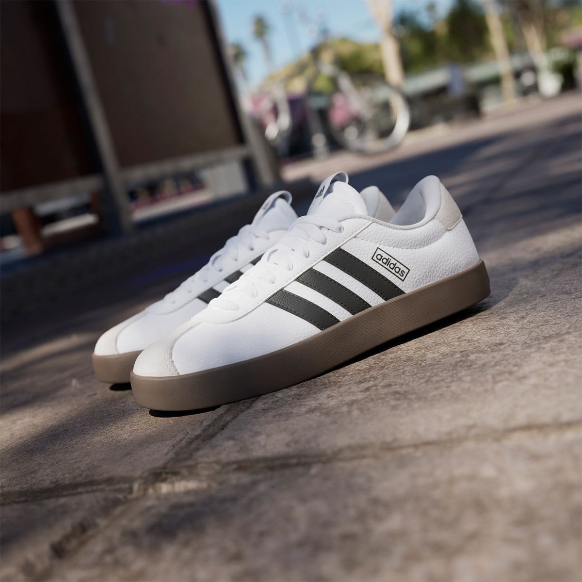 ADIDAS - VL Court 3.0 Zapatilla Urbana Hombre Blanco Adidas