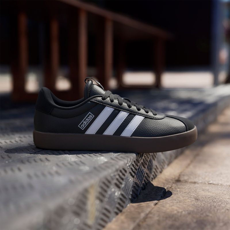 ADIDAS - Vl Court 3.0 Zapatilla Urbana Hombre Negro Adidas