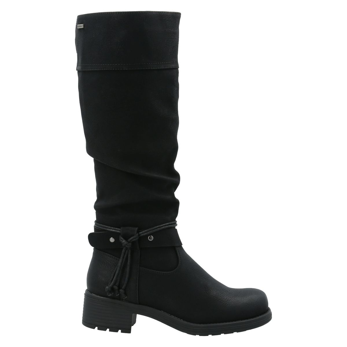 AZALEIA - Bota Larga Mujer Negro Azaleia