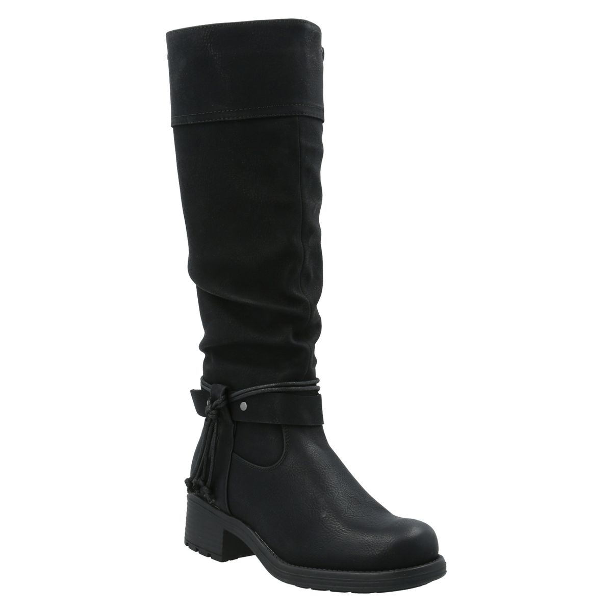 AZALEIA - Bota Larga Mujer Negro Azaleia