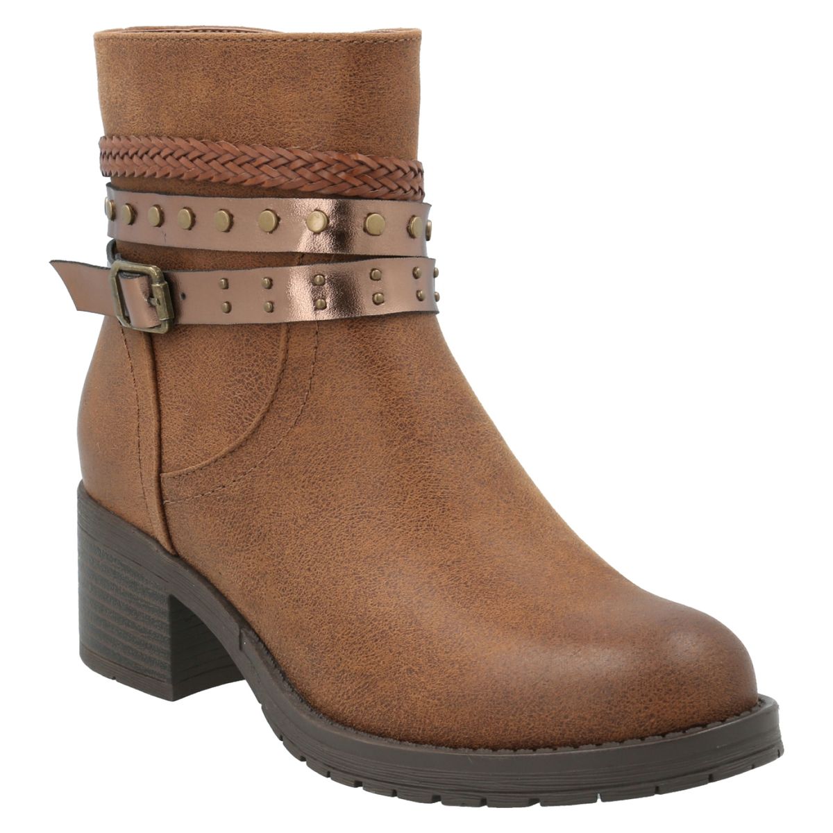 AZALEIA - Botín Mujer Café Azaleia