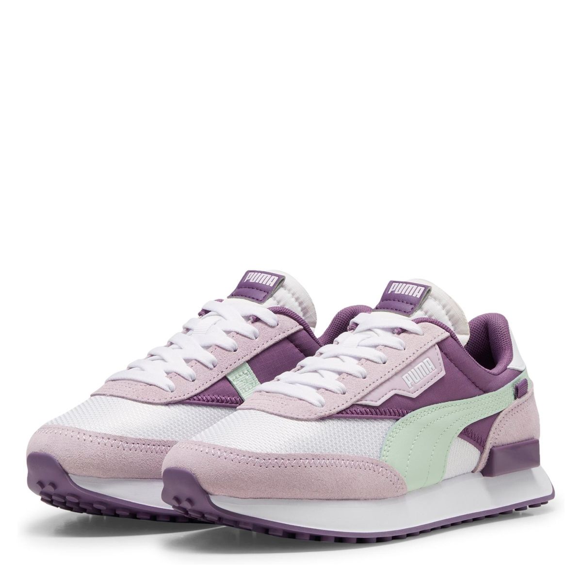 PUMA - Future Rider Soft Zapatilla Urbana Mujer Blanco Puma