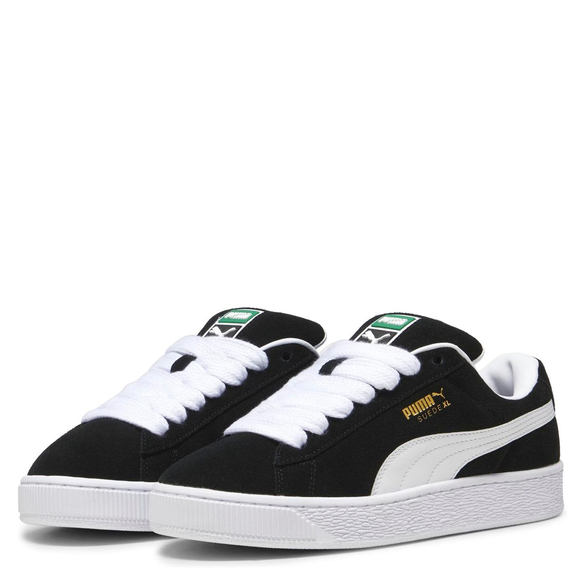 PUMA - Suede Xl Zapatilla Urbana Mujer Cuero Negro Puma