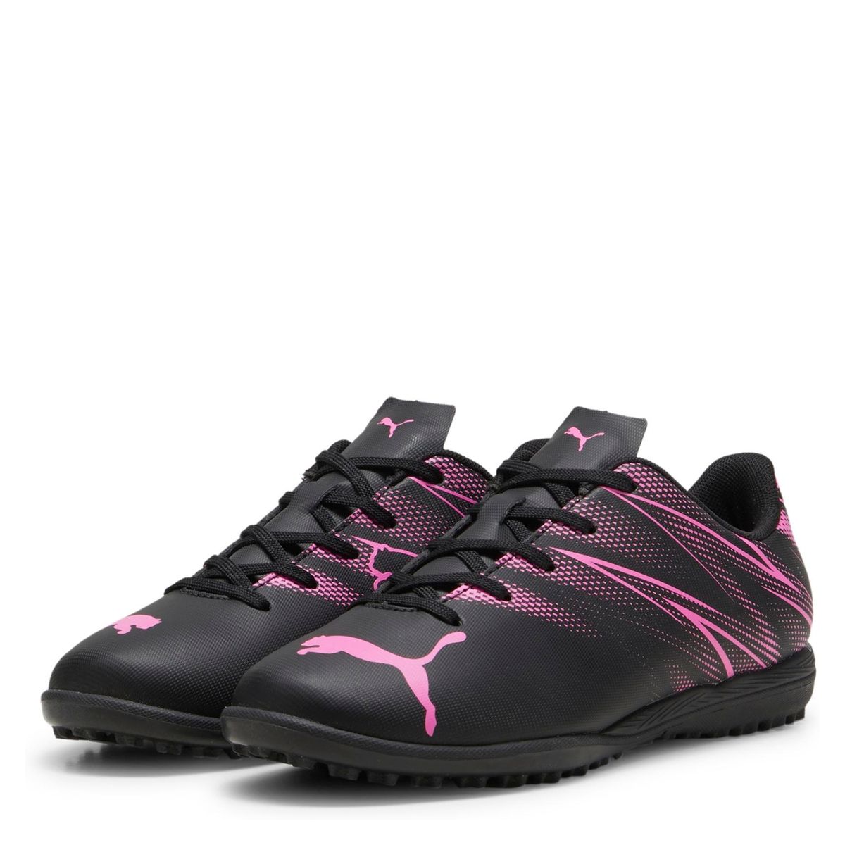 PUMA - Attacanto Zapatilla Fútbol Niño Negro (35.5 A 38) Puma