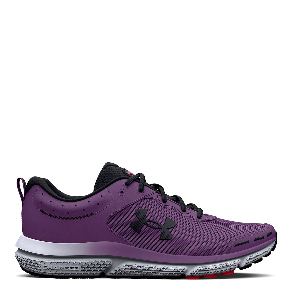 UNDER ARMOUR - Charged Assert 10 Zapatilla Running Mujer Morado Under Armour