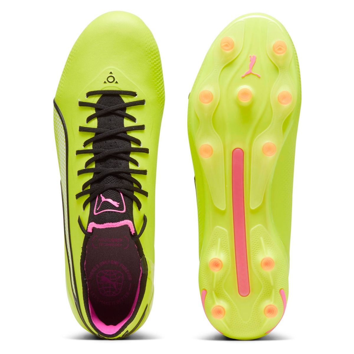 PUMA - King Ultimate Fg/Ag Zapatilla Fútbol Hombre Verde Puma