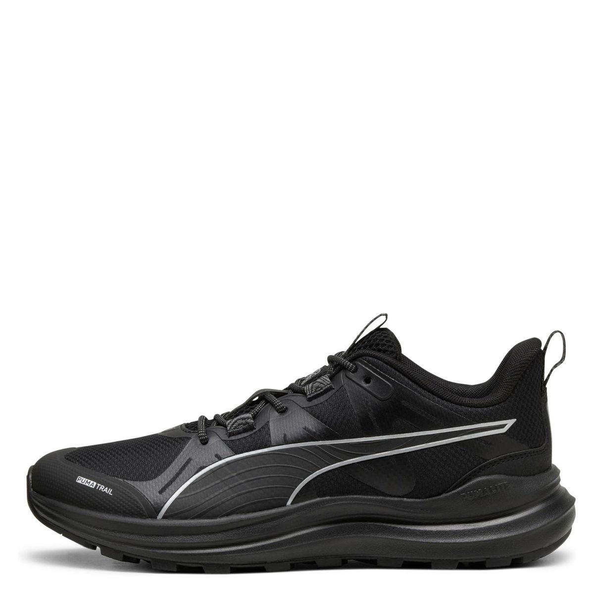 PUMA - Reflect Lite Trail Zapatilla Running Hombre Negro Puma