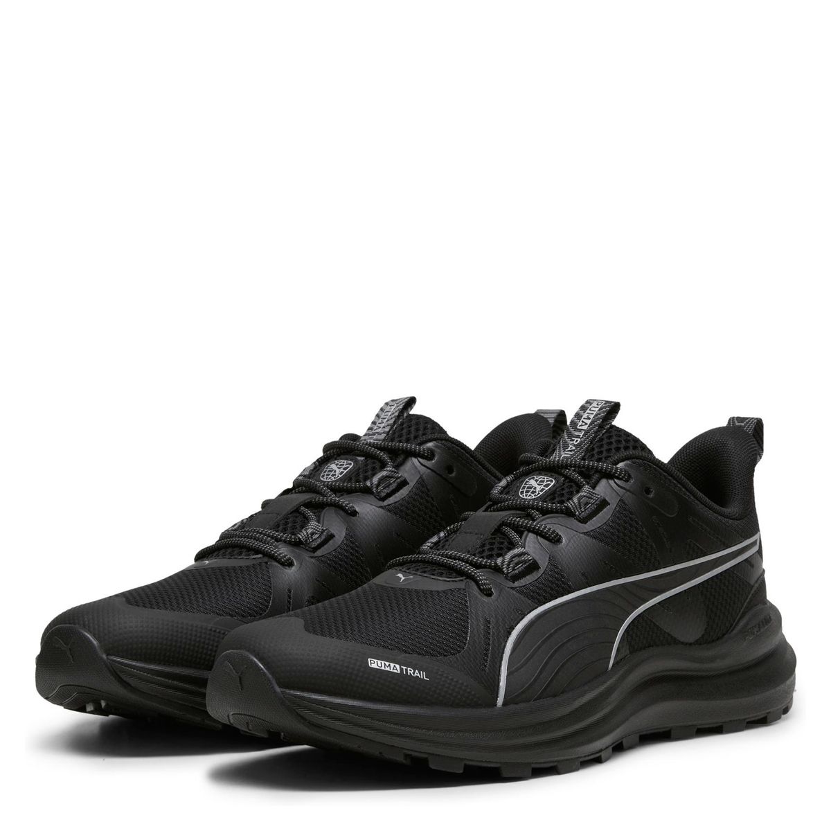 PUMA - Reflect Lite Trail Zapatilla Running Hombre Negro Puma