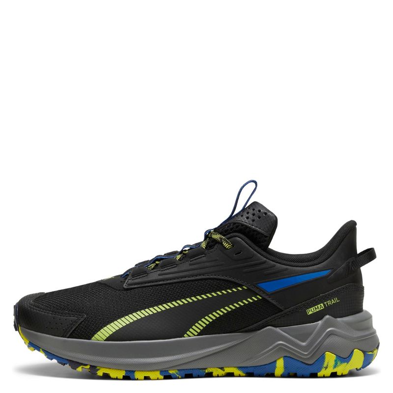 PUMA - Extend Lite Trail Zapatilla Running Hombre Negro Puma