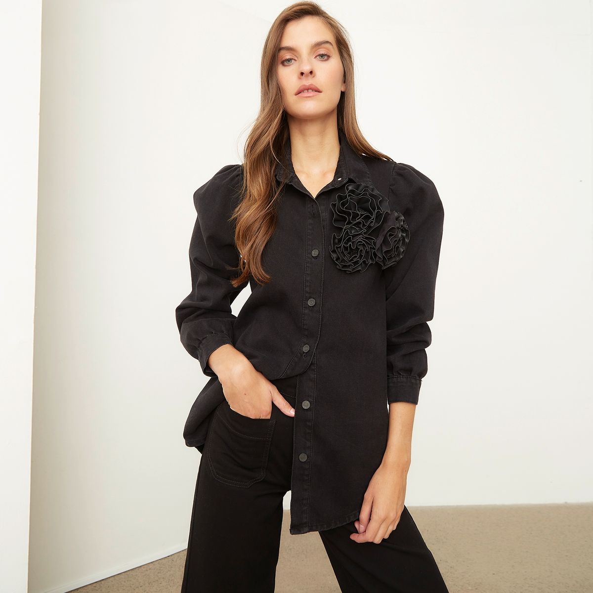 BASEMENT - Chaqueta De Jeans Mujer Por Fran Larrain Basement