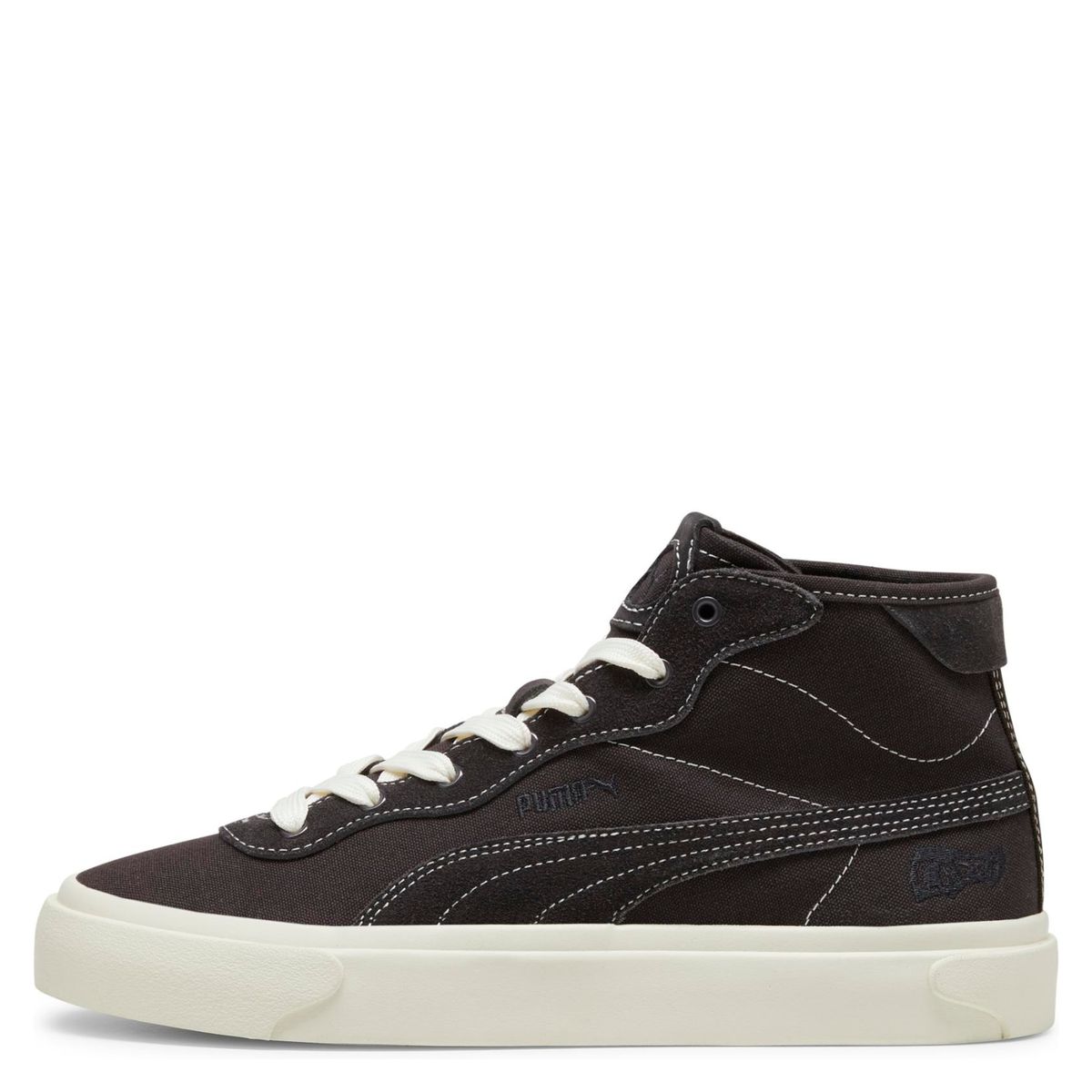 PUMA - Capri Mid Zapatilla Urbana Hombre Negro Puma
