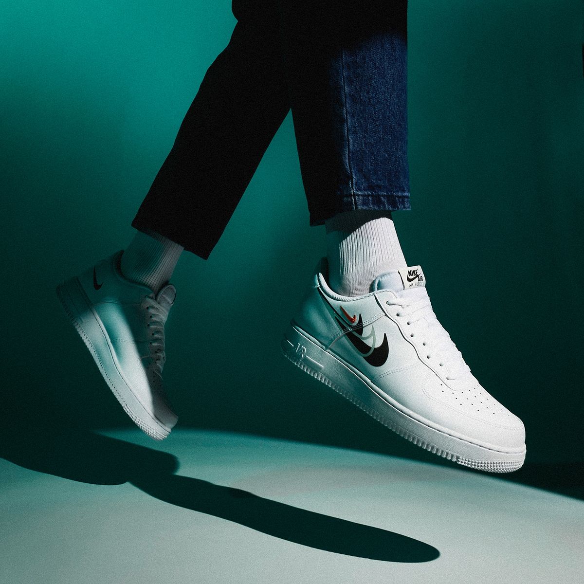 NIKE - Nike Air Force 1 07 Zapatilla Urbana Hombre Cuero Blanco Nike