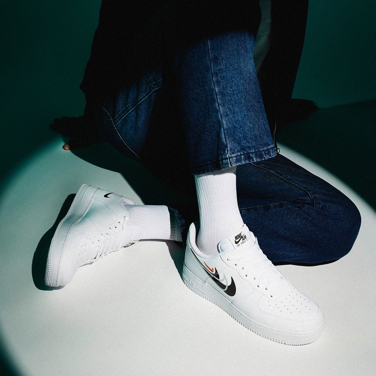 NIKE - Nike Air Force 1 07 Zapatilla Urbana Hombre Cuero Blanco Nike