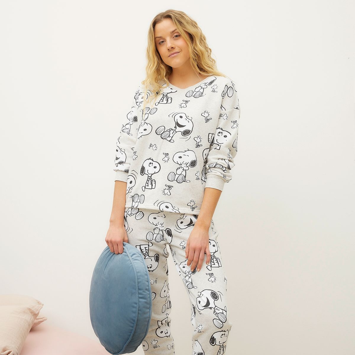 SNOOPY - Pijama Mujer Snoopy