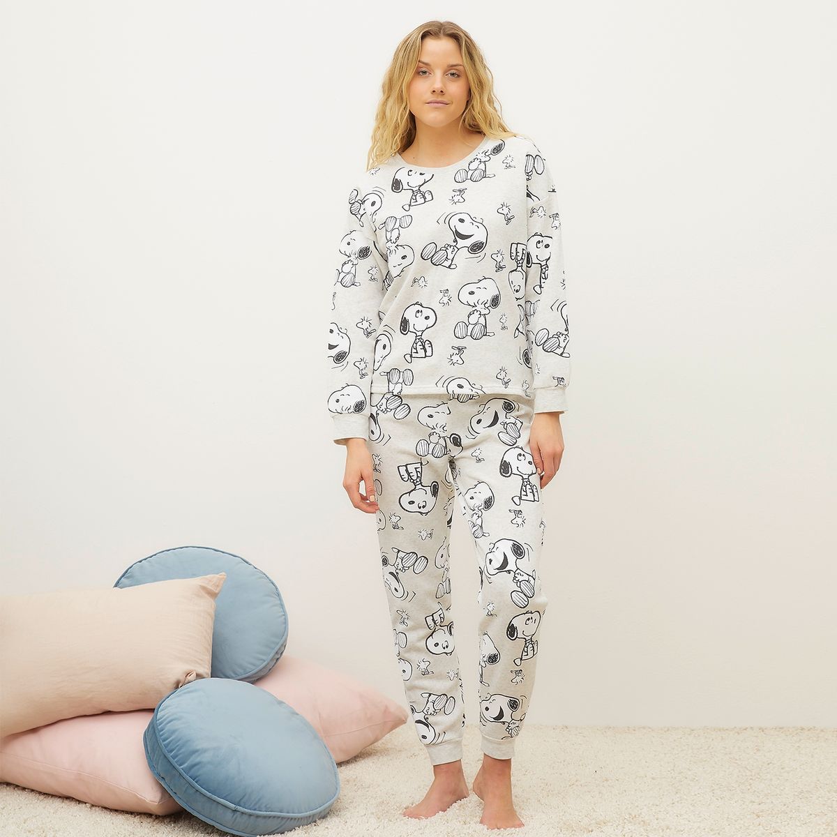 SNOOPY - Pijama Mujer Snoopy