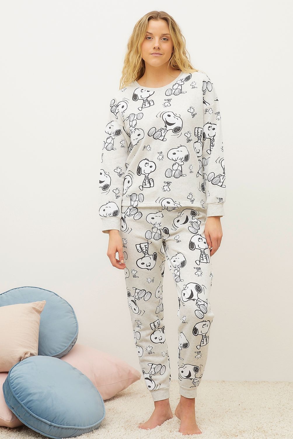 SNOOPY - Pijama Mujer Snoopy