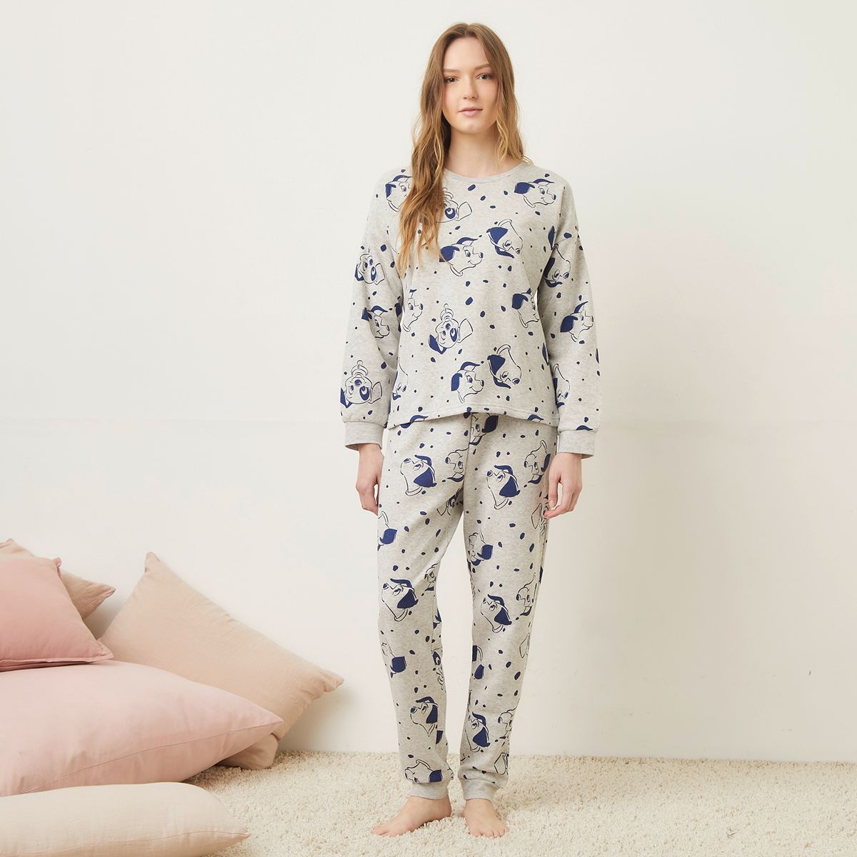 DISNEY - Pijama Algodón Mujer Disney