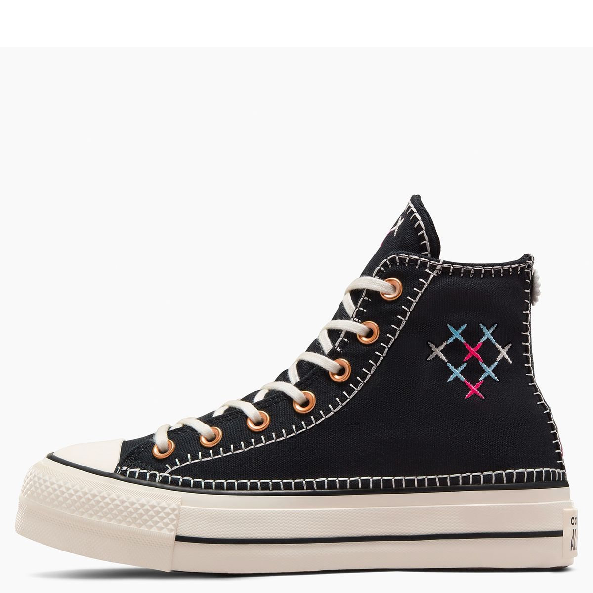 CONVERSE - Chuck Taylor All Star Lift Zapatilla Urbana Mujer Negro Converse