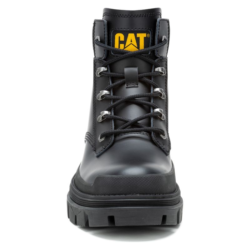 CAT - Colorado Botín Mujer Cuero Negro Cat