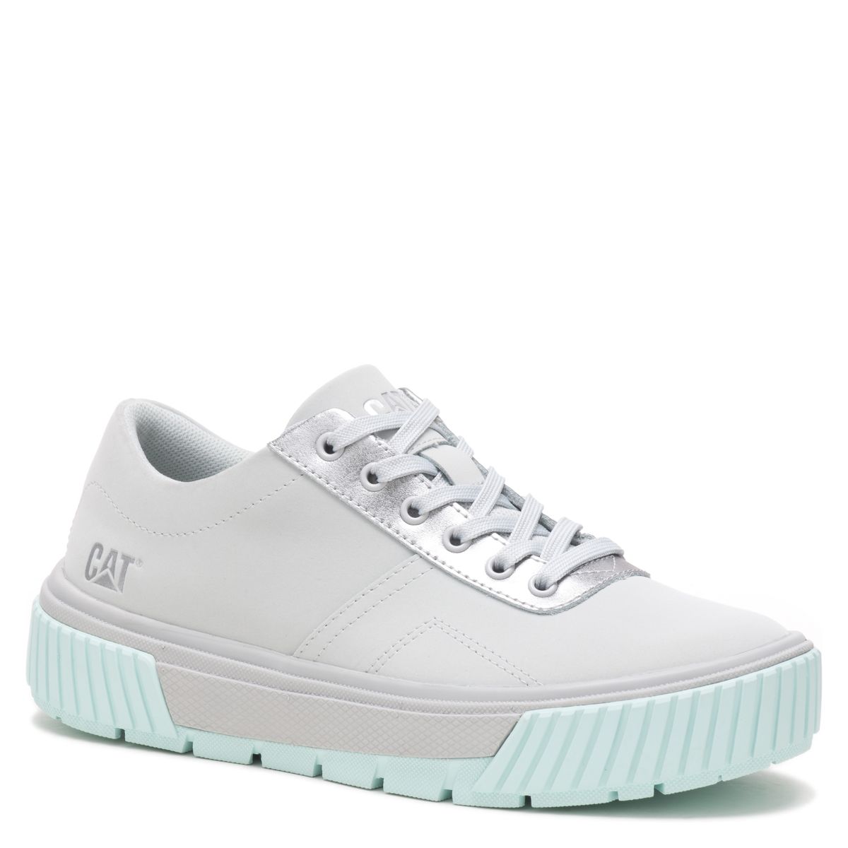 CAT - Amp Zapatilla Urbana Mujer Plateado Cat