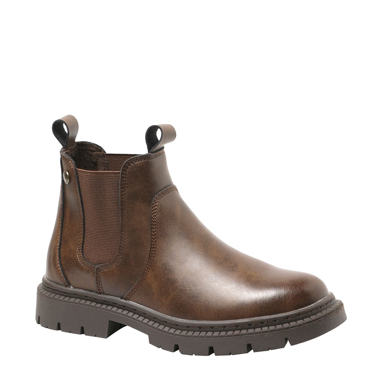 ROMANO - Botín Mujer Cuero Café Romano