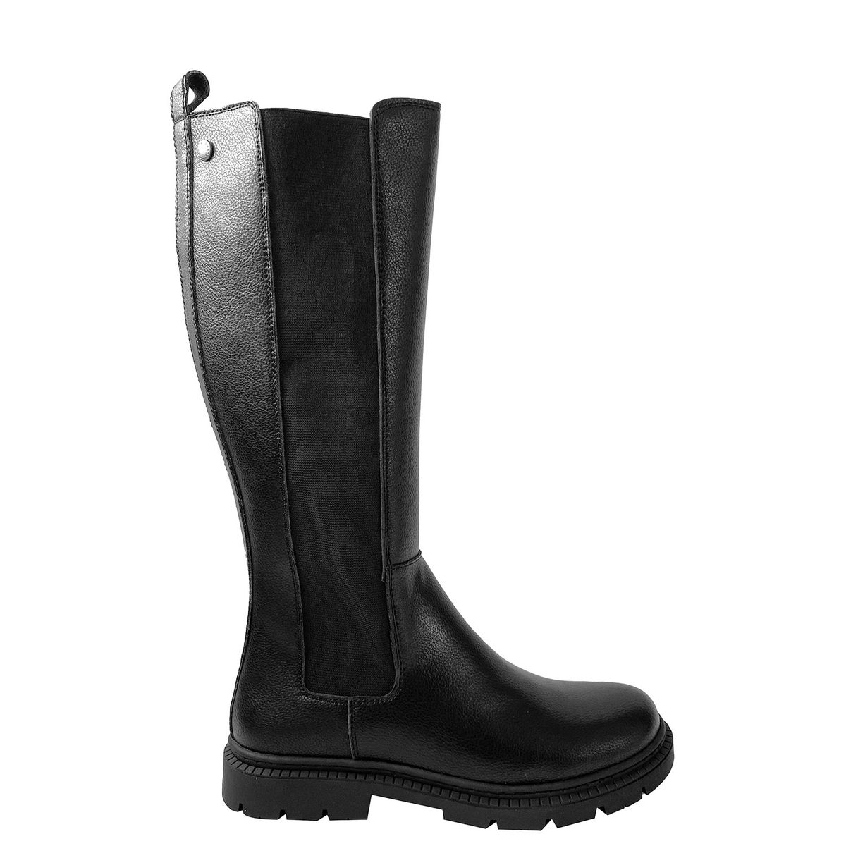 ROMANO - Bota Mujer Cuero Negro Romano