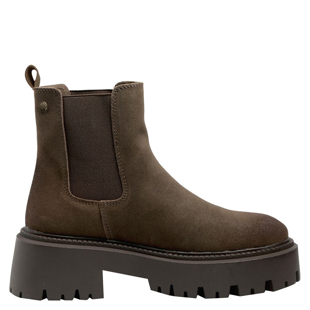 ROMANO - Botín Mujer Cuero Café Romano