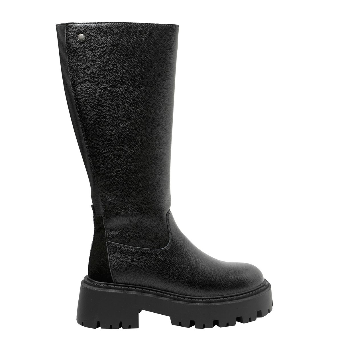 ROMANO - Bota Mujer Cuero Negro Romano