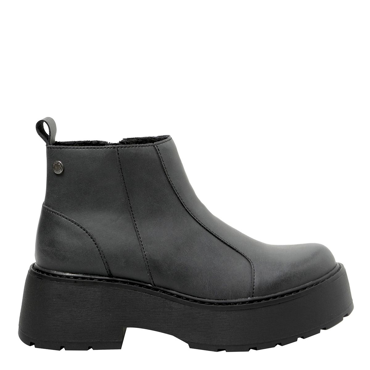 ROMANO - Botín Mujer Cuero Negro Romano