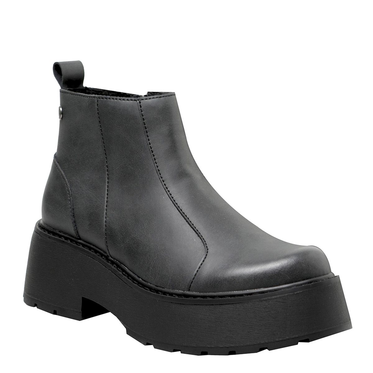 ROMANO - Botín Mujer Cuero Negro Romano