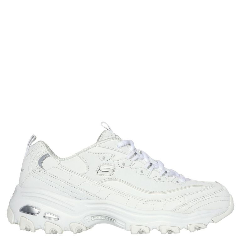 D'Lites Zapatilla Urbana Mujer Cuero Blanco