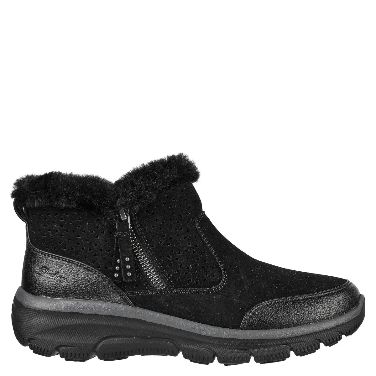 SKECHERS - Botín Mujer Negro Skechers