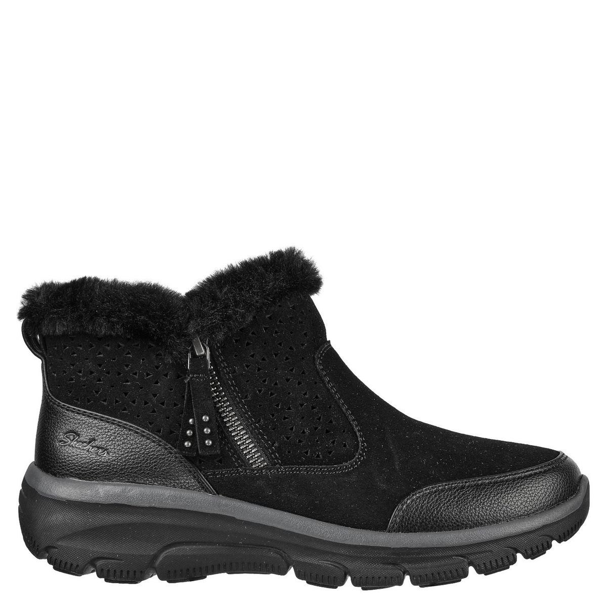 SKECHERS - Botín Mujer Negro Skechers