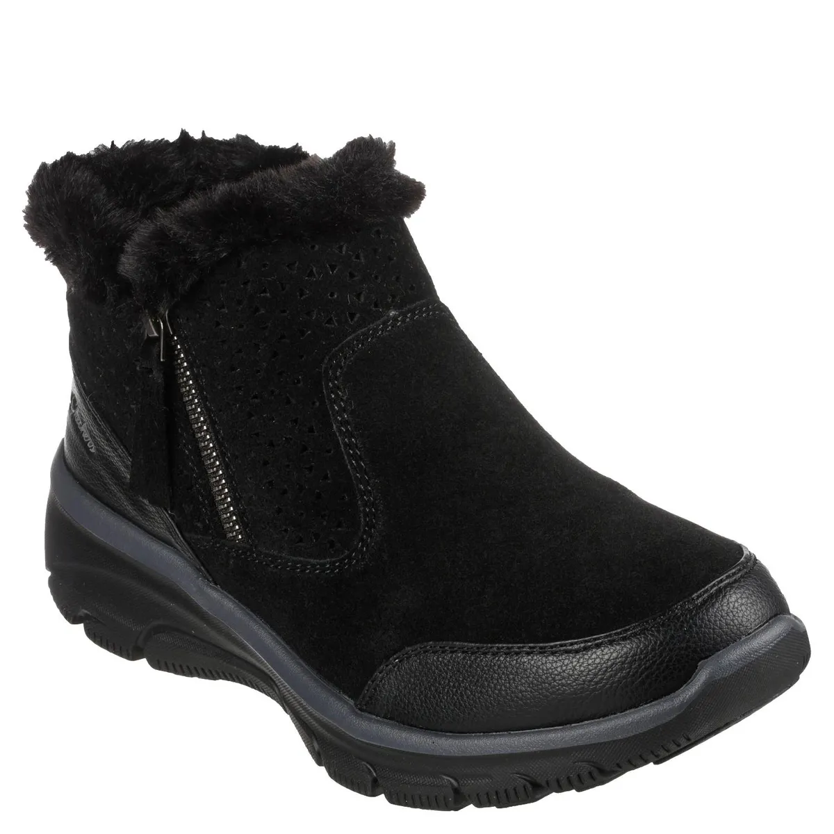 SKECHERS - Botín Mujer Negro Skechers