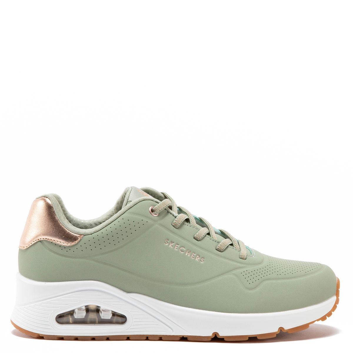 SKECHERS - Uno Zapatilla Urbana Mujer Verde Skechers