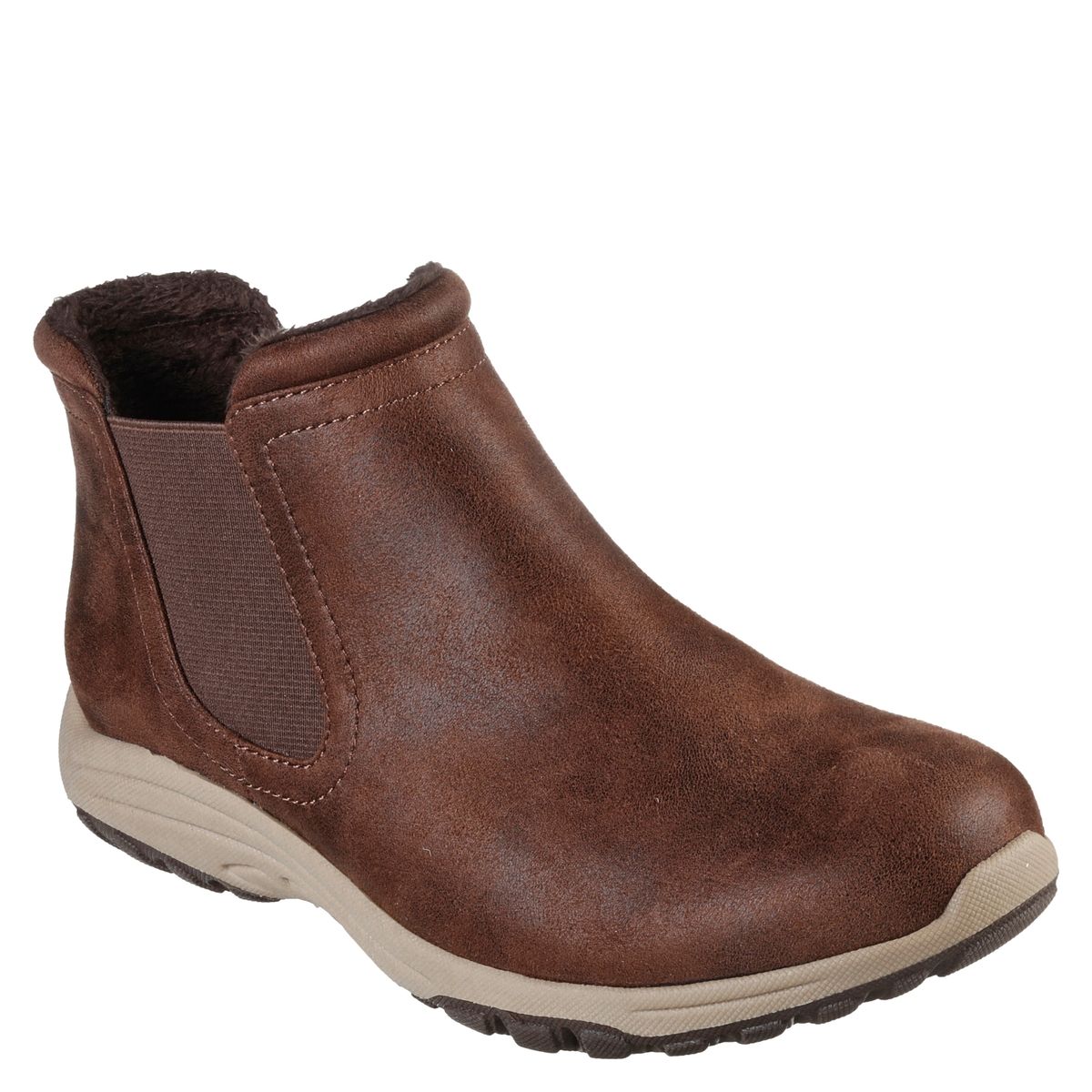 SKECHERS - Botín Mujer Café Skechers