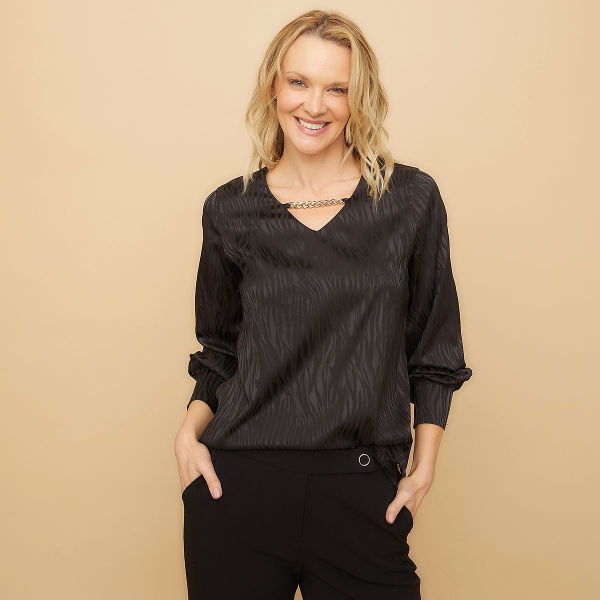 S COCCI - Blusa Manga Larga Mujer S Cocci