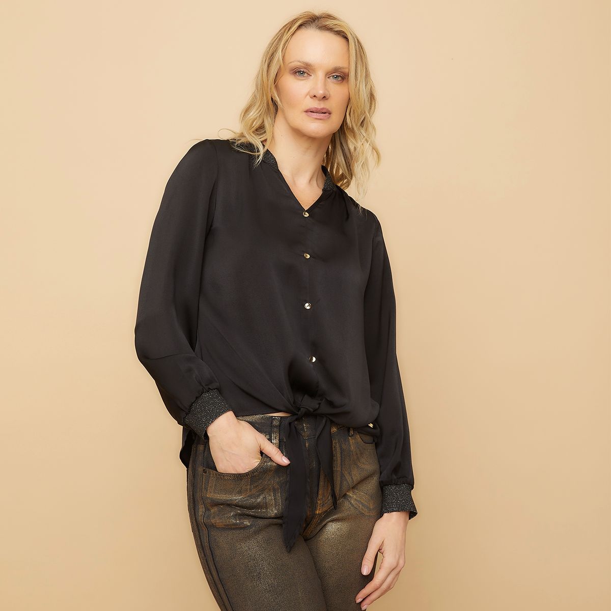 S COCCI - Blusa Manga Larga Mujer S Cocci