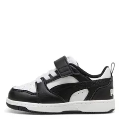 PUMA - Rebound V6 LO Zapatilla Urbana Niño Negro (21 a 27)