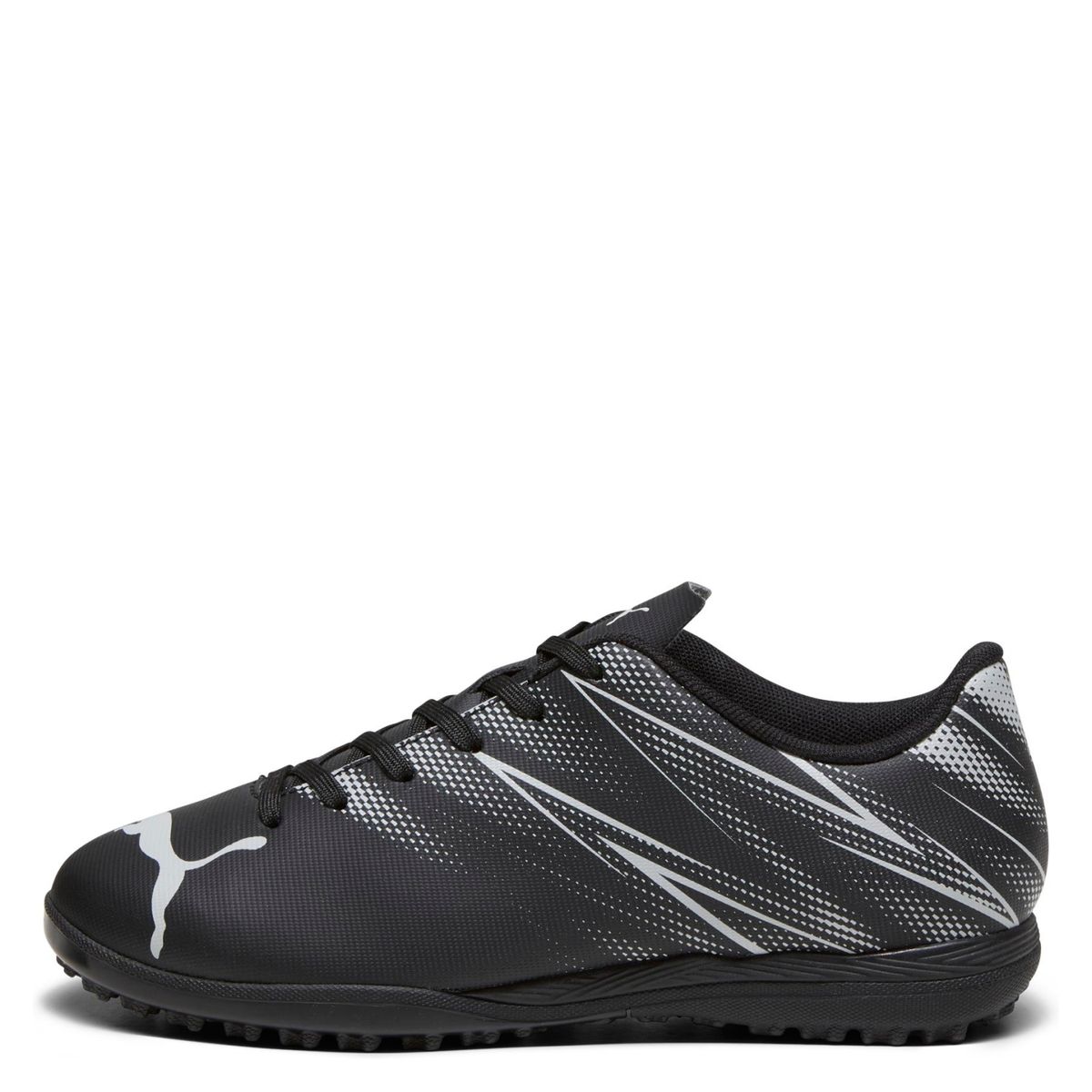 PUMA - Attacanto Jr Zapatilla Baby Fútbol Niño Negro (35.5 a 38) Puma