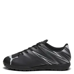PUMA - Attacanto Jr Zapatilla Baby Fútbol Niño Negro (35.5 a 38)