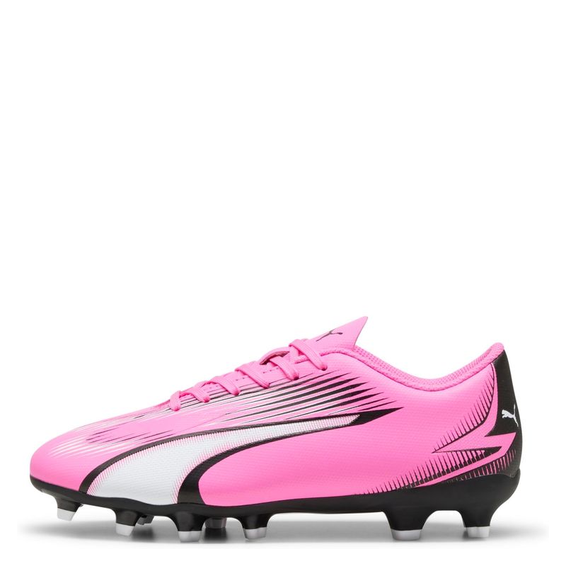 PUMA - Ultra Play Fg Zapatilla Fútbol Unisex Niño Rosado (35.5 a 38) Puma