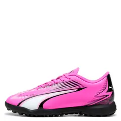 PUMA - Ultra Play Zapatilla Deportiva Fútbol Unisex Niño Rosado (35.5 a 38)